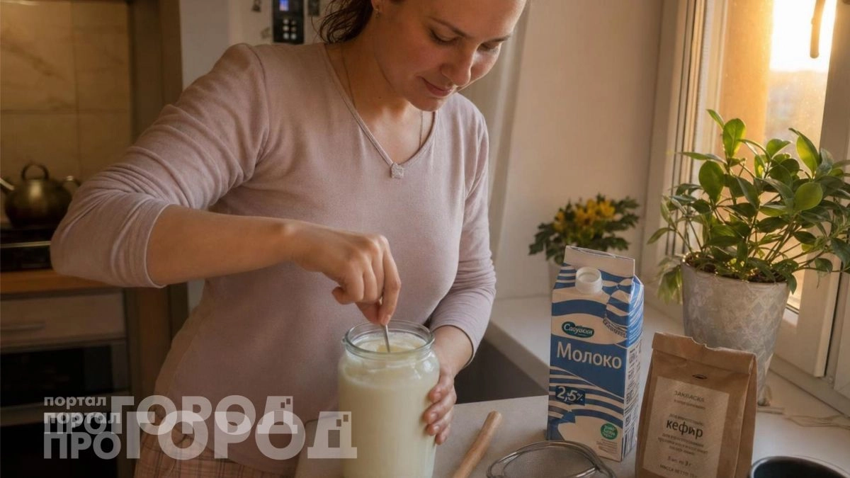 Перестала переплачивать за магазинный кефир: делаю дома густой полезный напиток для легкого пищеварения
