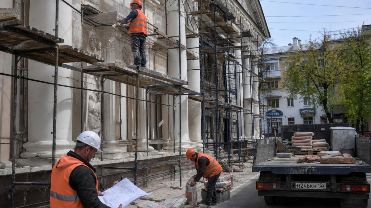 Рыбинский драмтеатр получил нового подрядчика после срыва работ