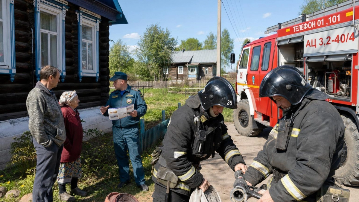 Под Рыбинском за четыре часа выгорел дом площадью 176 квадратных метров