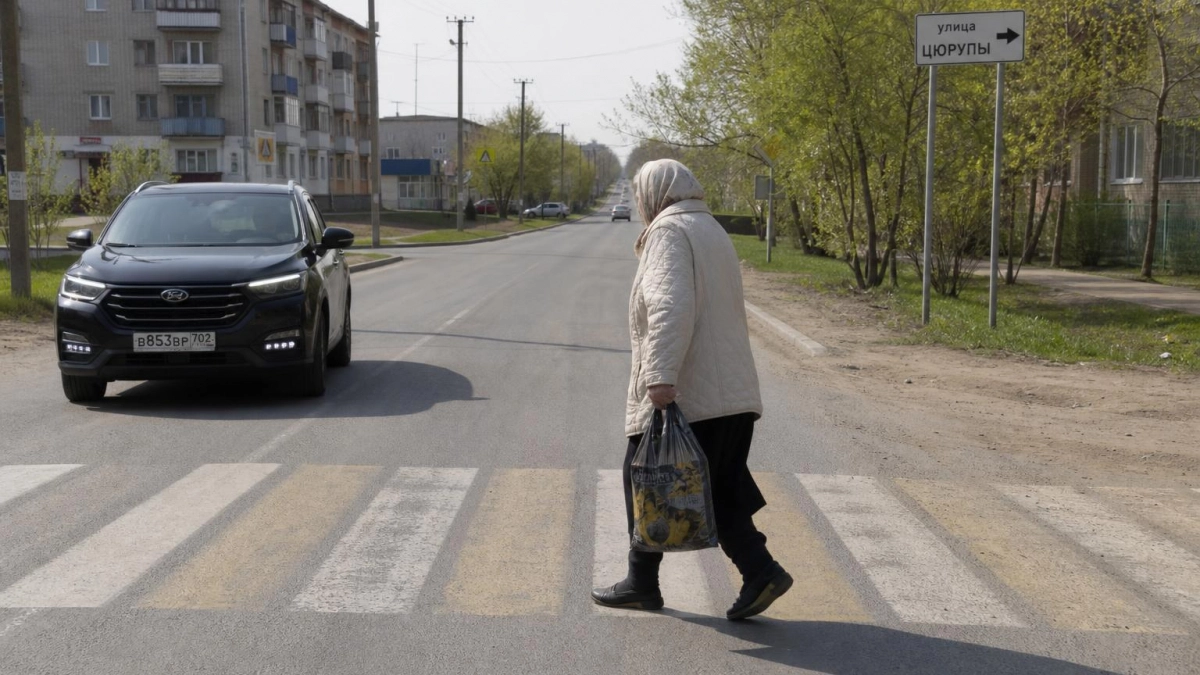 81-летняя пенсионерка погибла под колёсами авто на пешеходном переходе в Рыбинске
