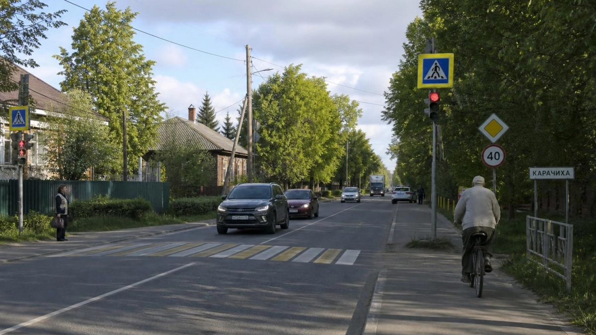 В Рыбинском районе электровелосипедист погиб после столкновения с Ford