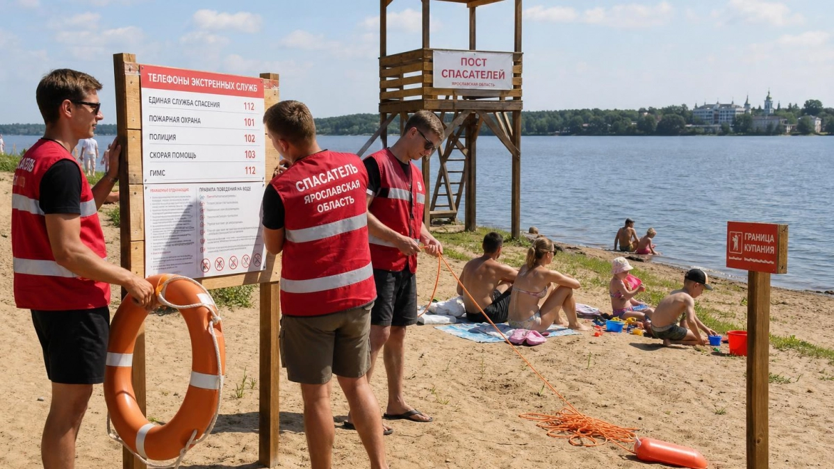 Четыре пляжа на Рыбинском водохранилище откроют 1 июня