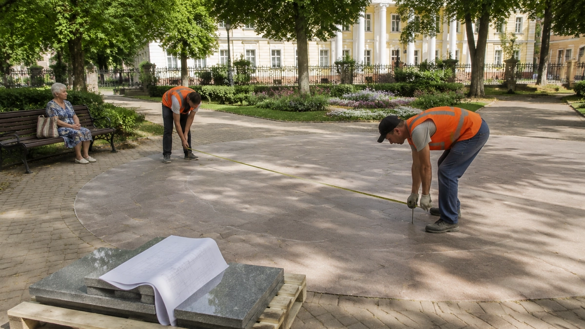 В саду Журавлёва в Рыбинске появится бронзовый фонтан с журавлями