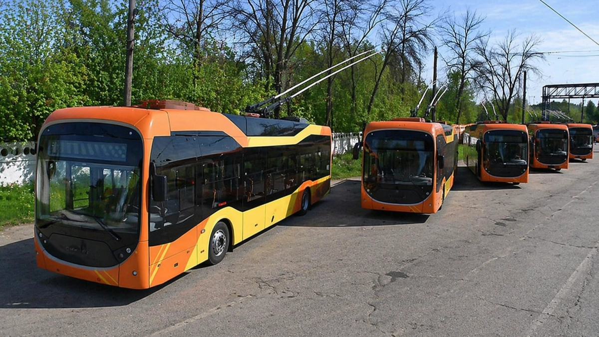 В сентябре в Рыбинск прибудут 10 новых троллейбусов на автономном ходу