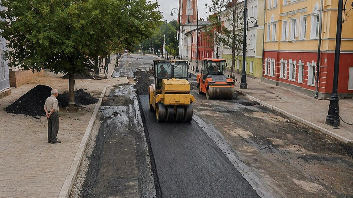 В Рыбинске проезд по Стоялой откроют в течение недели после асфальтирования