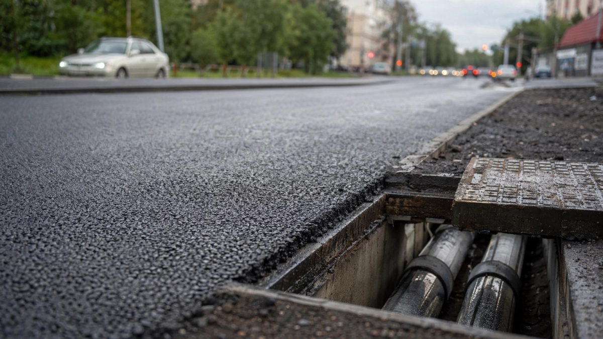 В Рыбинске открыли движение по Плеханова после замены участка теплотрассы
