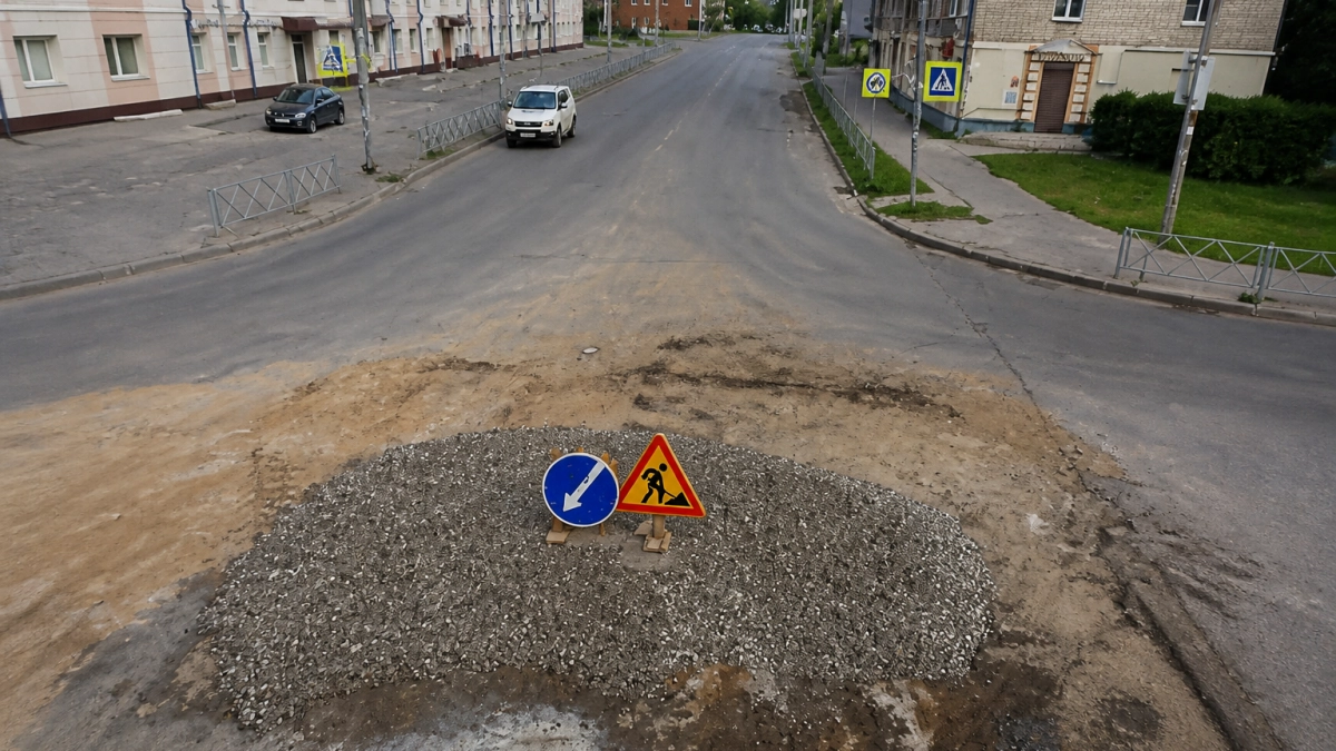 В Рыбинске 21 июля начнут фрезеровать дорогу на улице Плеханова