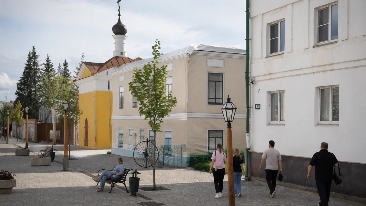 В центре Рыбинска к открытию пешеходной зоны появятся шесть исторических фигур