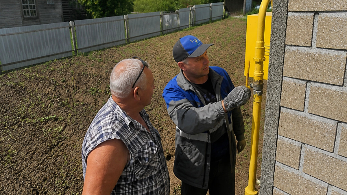 Поселок Шашково под Рыбинском подключили к газу для 136 домовладений