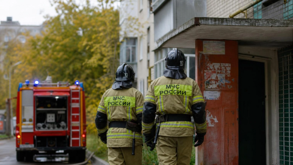 В Рыбинске при пожаре в квартире на Южной погиб человек
