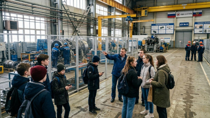 700 рыбинцев увидели, как «ОДК-Сатурн» создаёт двигатели для самолётов