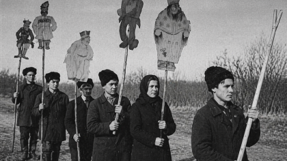В Рыбинске 1920-х религиозные праздники вытесняли карнавалами и антирелигиозными шествиями